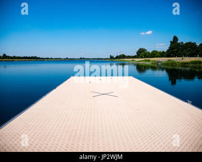 Dorney Lake, Eton College, Windsor, Buckinghamshire, England Stockfoto