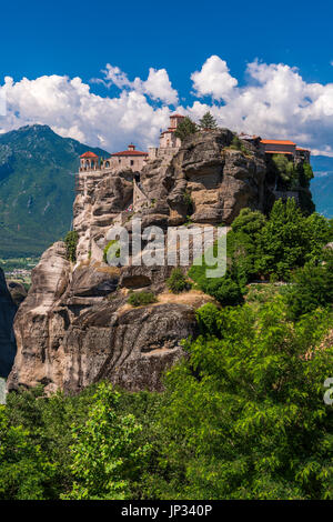Kloster Moni Varlaam, Meteora, Thessalien, Griechenland Stockfoto