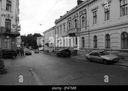 Czernowitz, die Stadt in der Westukraine, Bukowina. Stockfoto