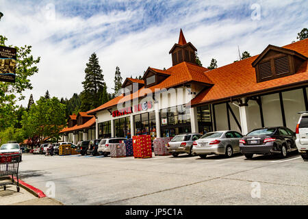 Szenen von Lake Arrowhead Kalifornien USA Stockfoto