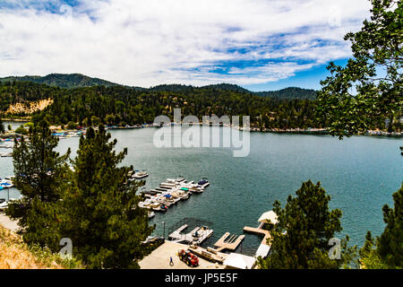 Szenen von Lake Arrowhead Kalifornien USA Stockfoto