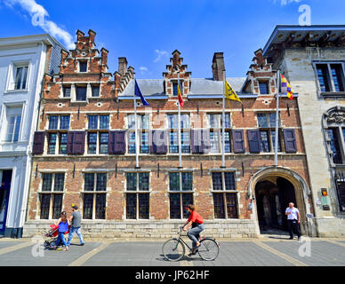 Antwerpen, Belgien. Rubenshaus / Rubens-Haus; das ehemalige Wohnhaus und Atelier von Rubens in Wapper (Straße/Platz) Stockfoto