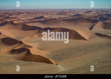 Düne 45 Blick aus der Luft, Namib Naukluft National Park in Namibia Stockfoto