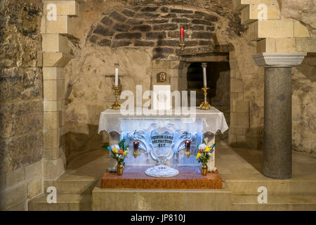 Altar in das Haus der Jungfrau Maria Stockfoto