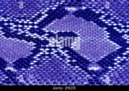 blaue Textur Lederhaut Stockfoto