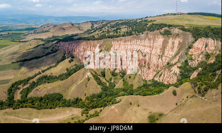 Rapa Rosie, geschützten Bereich und ein Naturdenkmal, eine geologische und botanische Reserve in Rumänien Stockfoto