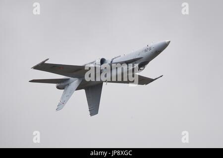 Spanische Luftwaffe EF-18 Uhr Hornet Stockfoto