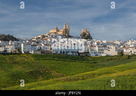 Spanien, Andalusien, Provinz Cadiz, Olvera Stadt, Stockfoto