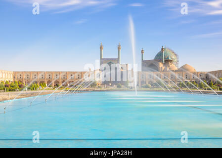 Imam-Moschee südlich von Naqsh-e Jahan Quadrat, Isfahan, Iran Stockfoto