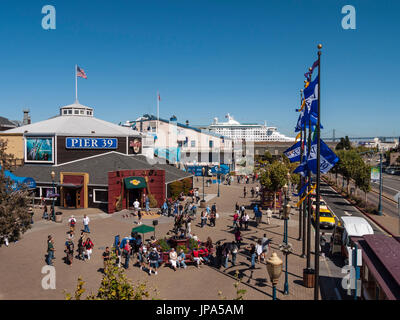 Pier 39, San Francisco, USA Stockfoto