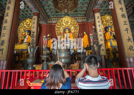 China, Beijing City, Lama Tempel Stockfoto