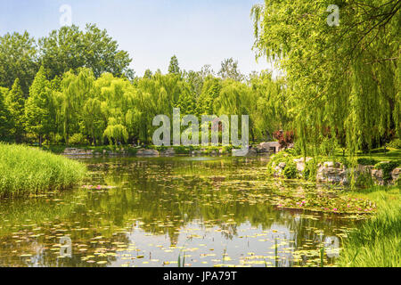 China, Beijing City Palace Sommerpark Stockfoto