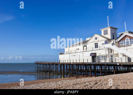 England, West Sussex, Bognor Regis, Bognor Regis Pier und Strand Stockfoto