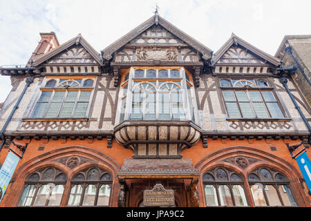 England, Kent, Canterbury, Beaney Institut öffentliche Bibliothek und Museum Stockfoto