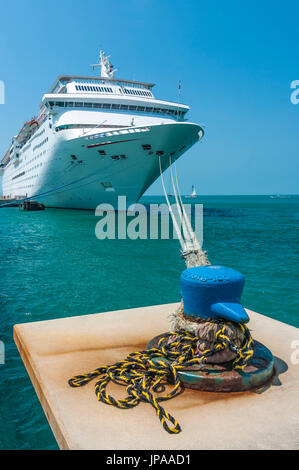 Kreuzfahrtschiff, Key West, Florida, USA Stockfoto