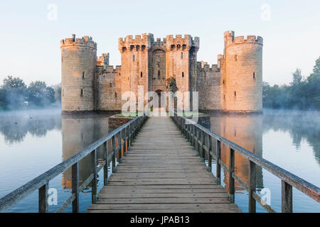 England, East Sussex, Bodiam Castle Stockfoto