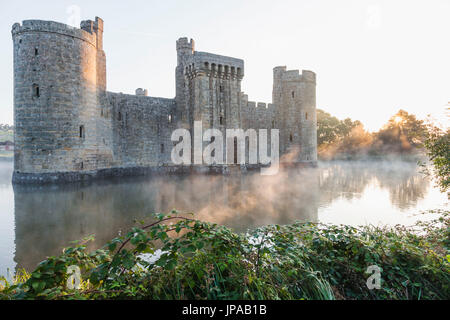 England, East Sussex, Bodiam Castle Stockfoto