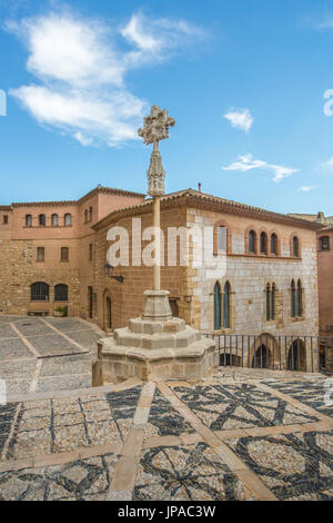 Spanien, Katalonien, Tarragona, Montblanch Stadt, Josa Provinzhaus Stockfoto