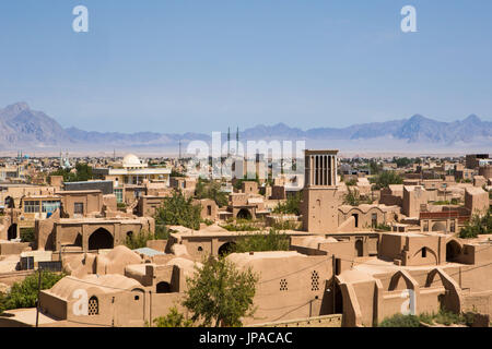 Iran, Meybod Stadt Wind Catcher Stockfoto