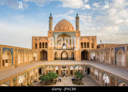 Iran, Kashan Stadt Masdsched-e Agha Borzog Moschee Stockfoto