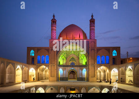 Iran, Kashan Stadt Masdsched-e Agha Borzog Moschee Stockfoto