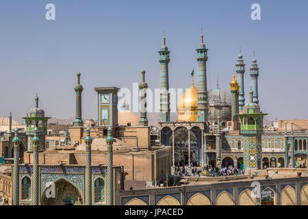 Iran, Stadt Qom, Hazrat-e Masumeh (Heiligtum) Stockfoto