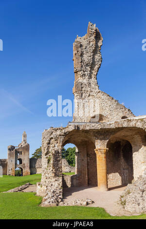 England, Dorset, Sherborne, alte Sherborne Castle Stockfoto