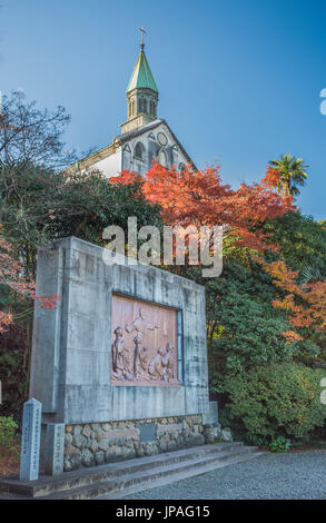 Stadt in Japan, Kyushu, Nagasaki, Oura Church, die älteste in Japan Stockfoto