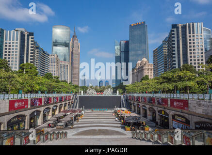 China, Provinz Guangdong, Guangzhou City, Wuyan Neustadt, Stockfoto