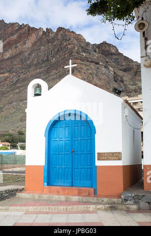 Kirche Ermita de San Pedro im Valle Gran Rey Stockfoto