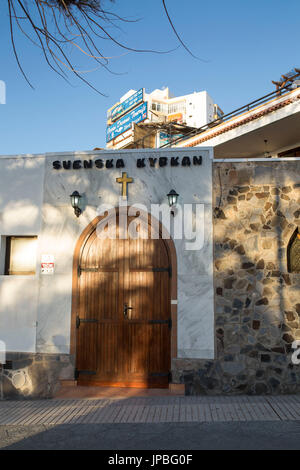 Svens Ska Kyrkan in Los Cristianos, Teneriffa, Spanien Stockfoto