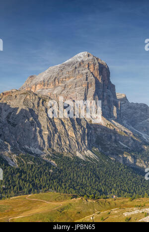 Berg Tofana di Rozes im Spätsommer, Cortina d ' Ampezzo, Belluno District, Veneto, Italien, Europa Stockfoto