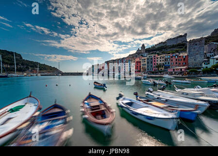 Ligurien, Porto Venere, Europa, Italien, UNESCO-Welterbestätten, Provinz La Spezia, Stockfoto