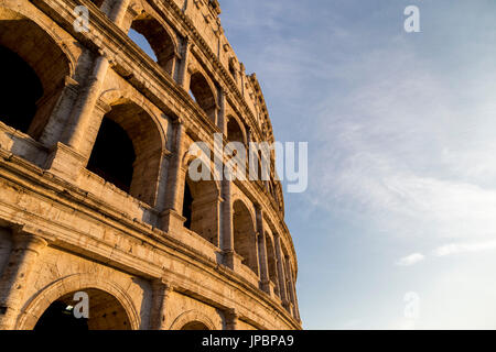 Europa, Italien, Latium, Rom. Kolosseum Stockfoto