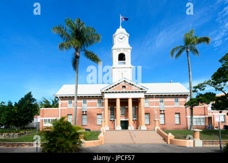 Rathaus, erbaut im Jahre 1908, Kent Street, Maryborough, Queensland, Queensland, Australien Stockfoto