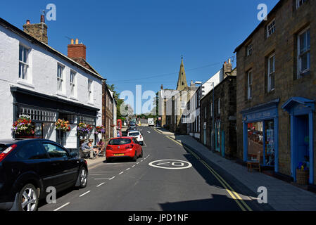 Northumberland Street, Alnmouth, Northumberland, England, Vereinigtes Königreich, Europa. Stockfoto