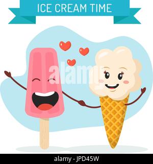 Eis-Zeichen Stock Vektor