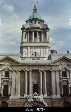 Die Central Criminal Court of England und Wales, bekannt als Old Bailey, London, England, UK Stockfoto