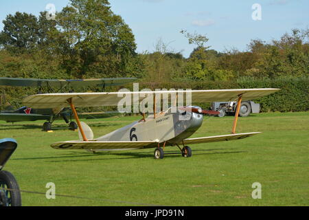 Shuttleworth Collection Hawker Cygnet bi-Ebene Stockfoto