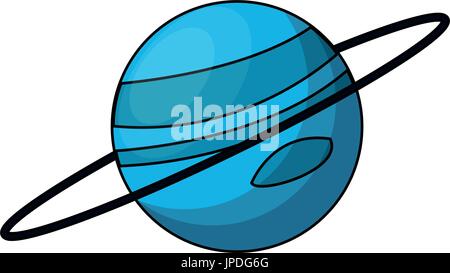 Planet-Symbolbild Stock Vektor