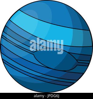 Planet-Symbolbild Stock Vektor