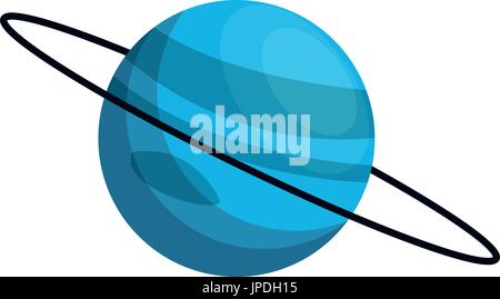 Planet-Symbolbild Stock Vektor