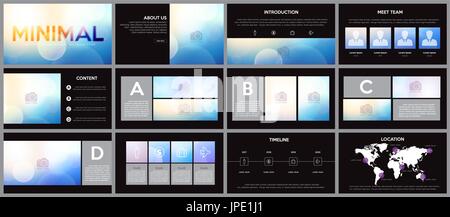 Gestaltungselement der Infografiken für Präsentationsvorlagen. In Präsentationen, Geschäftsbericht, Buch-Cover-Design-Vorlage verwenden. Broschüre, Layout, Keynote, F Stock Vektor