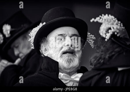 Borgosesia, Vercelli, Piemont, Italien. Traditionelle Mercu Scurot Stockfoto