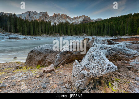 Europa, Dolomiten, Italien, Trentino-Südtirol Region, der Latemar-Massivs, Bozen Provinz, Karersee, Südtirol Stockfoto