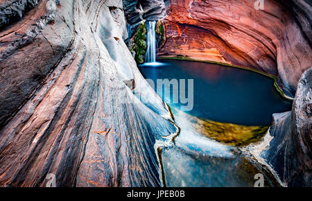 Hamersley Gorge, Spa Pool, Karijini National Park, North West, Western Australia, Australia Stockfoto