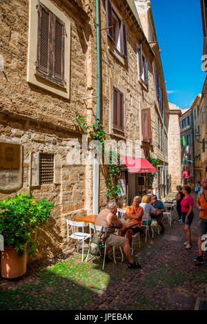 Alghero, Provinz Sassari, Sardinien, Italien, Europa. Stockfoto