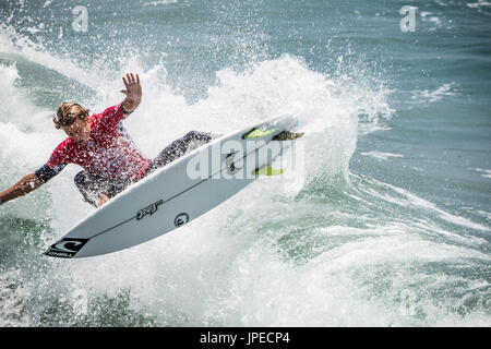 US Open of Surfing in Huntington Beach, Kalifornien Stockfoto