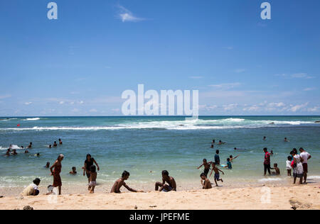 Strand von Tangalle, Sri Lanka Stockfoto