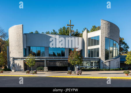 Nationaler Schrein unserer lieben Frau von La Salette, Attleboro, Massachusetts, USA. Stockfoto